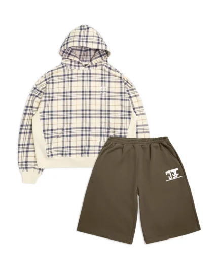 WWT TRIBE UNIFORM HOODIE + SHORTS ARMY GREEN