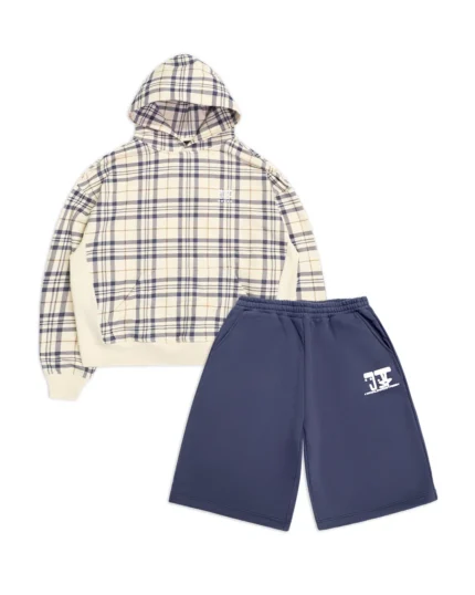 WWT TRIBE UNIFORM HOODIE + SHORTS NAVY BLUE