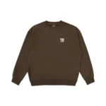 5-STAR WWT LOGO CREWNECK CHOCOLATE BROWN