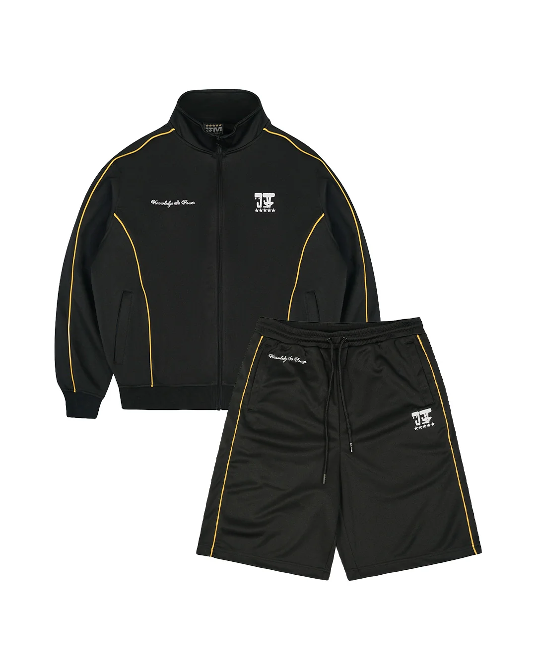 JEEDLES WWT SCUBA JACKET + SHORTS BLACK/YELLOW JEEDLES WWT SCUBA JACKET + SHORTS BLACK/YELLOW
